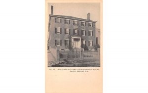 Benjamin Williams Crowninshield House in Salem, Massachusetts