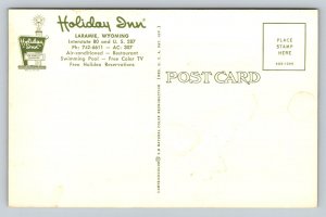 Holiday Inn   Laramie  Wyoming  Postcard