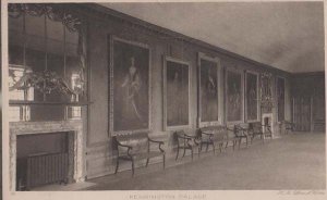 Kensington Palace London The Queens Royal Art Gallery Painting Antique Postcard