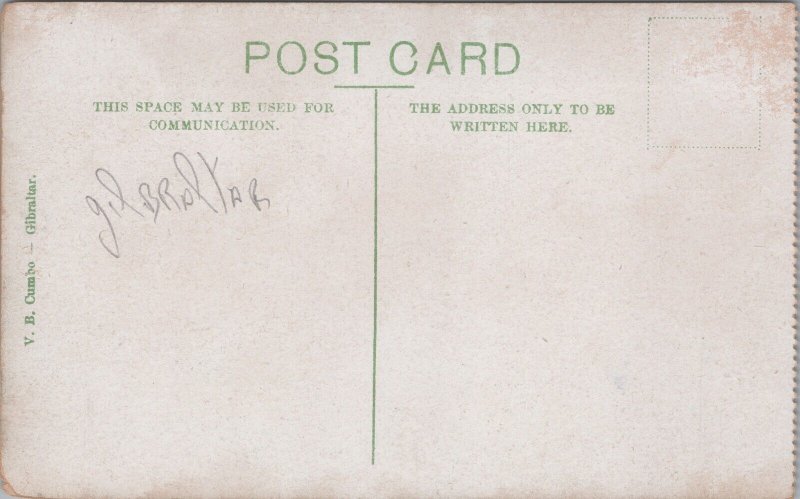 Gibraltar Europa Point Vintage Postcard C117