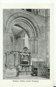 Hampshire Postcard - Romsey Abbey - South Transept - Ref TZ9251