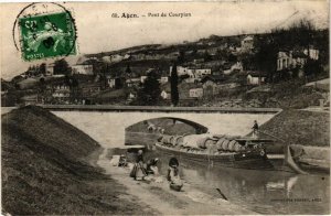 CPA AGEN-Pont de Courpian (264285)