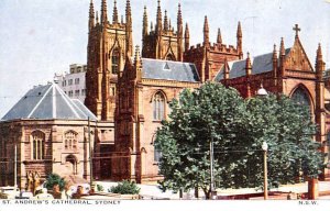 St Andrew's Cathedral Sydney Australia Unused 