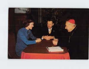 Postcard Rosalynn Carter, Poland