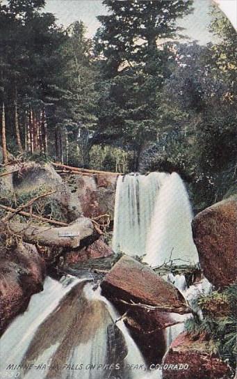 Minne Ha Ha Falls On Pikes Peak Colorado