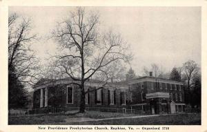 Raphine Virginia New Providence Presbyterian Church Antique Postcard J56661