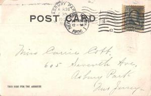 Patriotic Greetings John Paul Jones Naval Hero Vintage Postcard JD933338