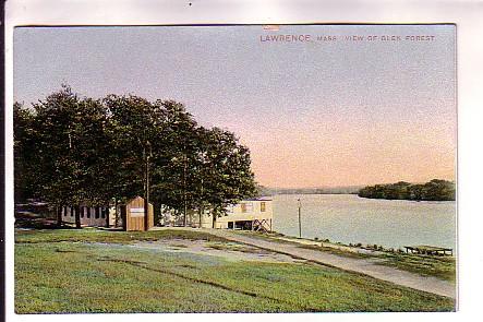 View of the Forest, Lawrence, Massachusetts, Mason Bros, Printed in Germany