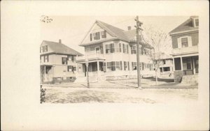 Homes - Rowley on Back - Rowley MA c1910 Real Photo Postcard #1