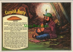 Food & Drink Postcard - Cornwall Recipes - Cornish Pasty Recipe RR13916