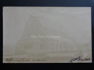 Norfolk: St. Edmunds Church, Hunstanton c1905 RP Postcard (PM) KINGS LYNN SQ.C