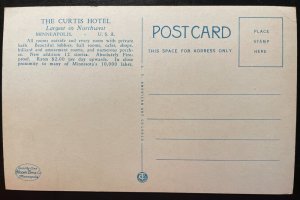 Vintage Postcard 1924 Curtis Hotel, Rochester, Minnesota (MN)