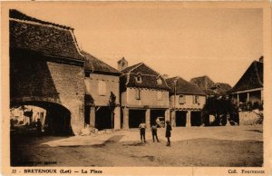 CPA BRETENOUX - La Place (353834)