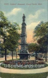 Soldiers Monument in Grand Rapids, Michigan