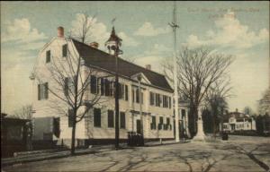 New London CT Fire Fighter's Monument Court House c1910 Postcard #2 EXC COND