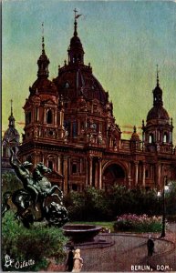 View of the Cathedral, Berlin Tucks 7510 Vintage Postcard V55