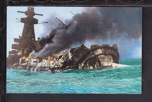 Graf Spee Scuttled,WWII Postcard 