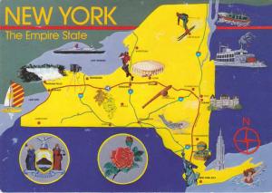 The Empire State - Map of New York