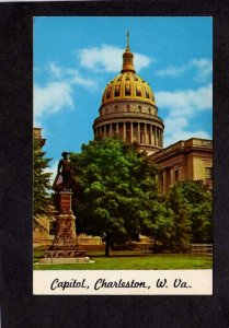 WV Capitol Bldg Charleston West Virginia Postcard