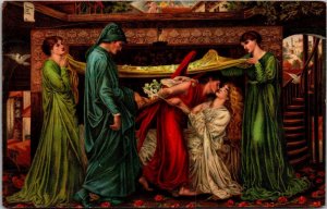 Italy Dante Gabriel Rosetti Dantes Dream