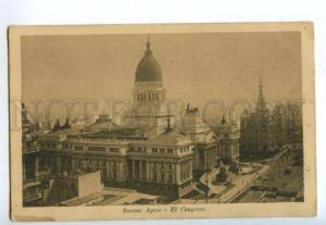 133033 ARGENTINA Buenos Aires El Congreso Vintage postcard