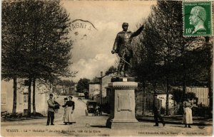 CPA WASSY - Le Mobelot de chez Durenne rue de la Gare (104847)