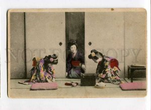 3080149 Japan Geisha girls tea ceremony Vintage tinted PC