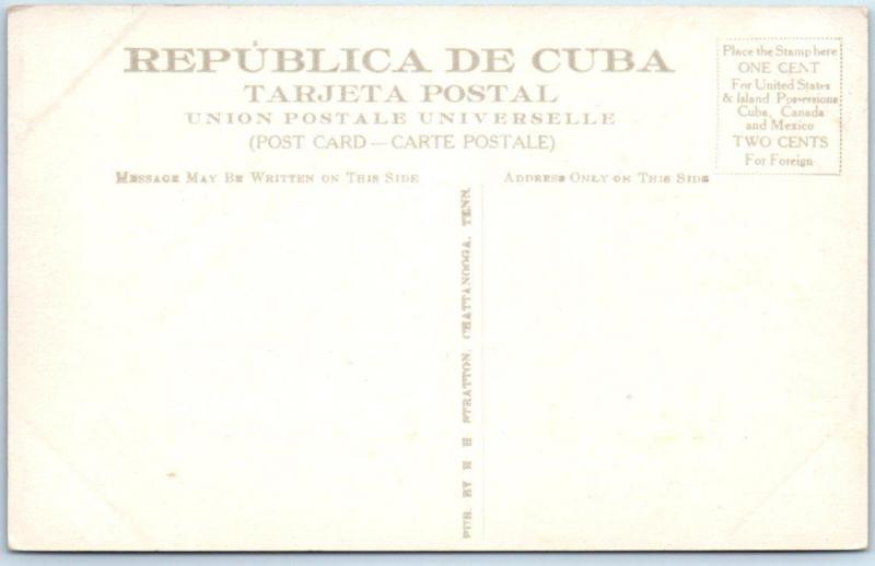 HAVANA, CUBA   WHARF SCENE  ca 1910s    Postcard