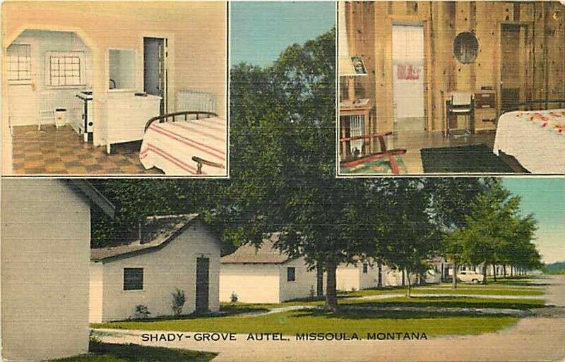 MT, Missoula, Montana, Shady Grove Autel, Multi View, E.B. Thomas No. E-12475