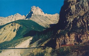 Cathedral Peak and Canadian RR - Yoho National Park BC, British Columbia, Canada