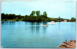 Postcard - Brandy Pond, Naples, Maine, USA