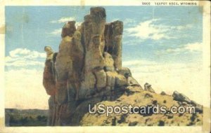 Teapot Rock, WY        ;      Teapot Rock, Wyoming 