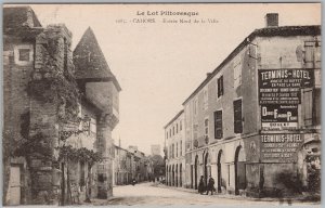 Vintage Cahors France Le Lot Pittoresque North City Entrance Postcard H81