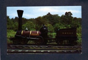 MD Lafayette Baltimore & Ohio Railroad Train Engine Maryland Replica Postcard