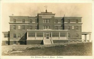 Abbott Auburn Maine 1920s Odd Fellows Home RPPC Photo Postcard 2911