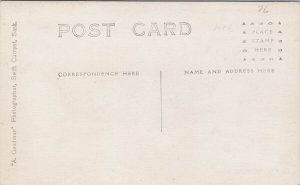 Dawsons Sales Bureau Dawson YT ?? Four Men Sale RPPC A. Goodman Postcard F89