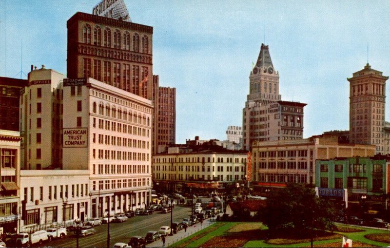 California Oakland City Hall Plaza