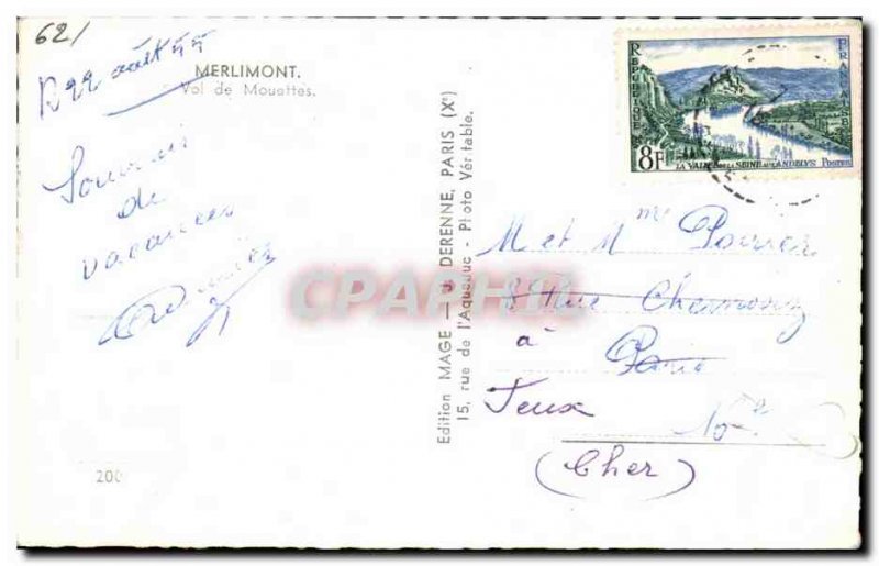 Postcard Modern Merlimont Val Seagulls