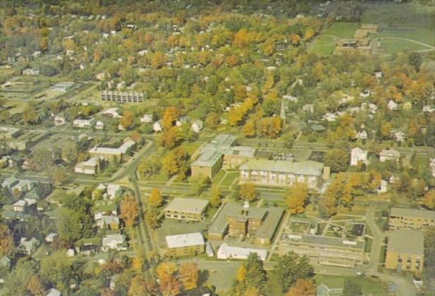 New York Watertown Clarkson College Aerial View