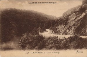 CPA La Bourboule Route du Barrage (1234695)