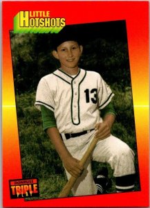 1992 Donruss Baseball Card Little Hotshots Lance Parrish