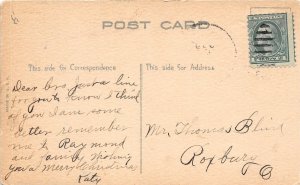 G73/ Santa Claus Christmas Postcard c1910 Gossaway Signed Jester 9