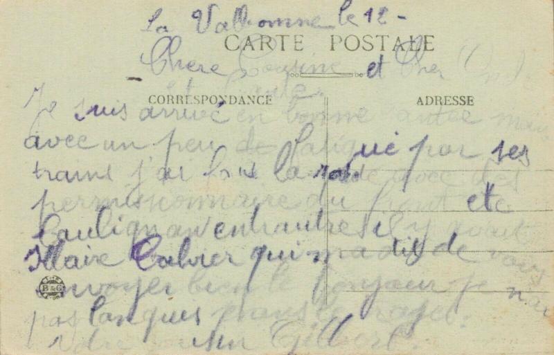 Military - La Valbonne Aprés la soupe les patates World War 1 02.88