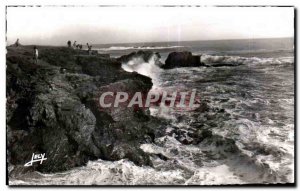 Old Postcard sion Ankh on oceon vendee