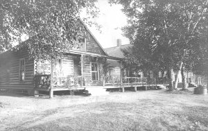 Rangeley Lake Area  Bald Mountain Camps ME Real Photo Postcard