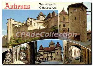 Modern Postcard Aubenas in Ardeche Vivarais Alte feudal