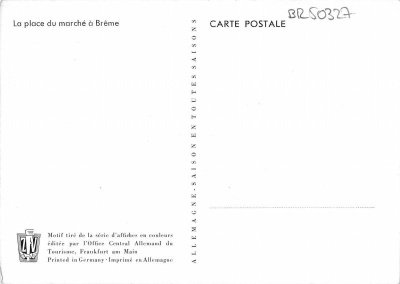 BR50327 La place du marche a Breme      Germany