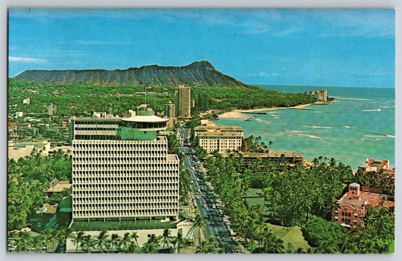 Postcard Top of Waikiki Hawaii