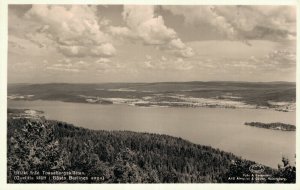 Sweden Utsikt fran Tossebergsklatten RPPC  06.53