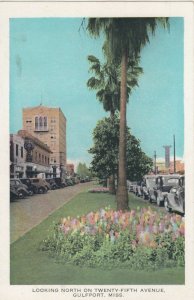 GULFPORT , Mississippi , 1940s ; North on 25th Street